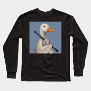 Goose with Oboe Long Sleeve T-Shirt